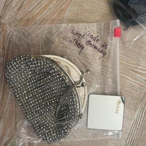 Walborg beaded small clutch